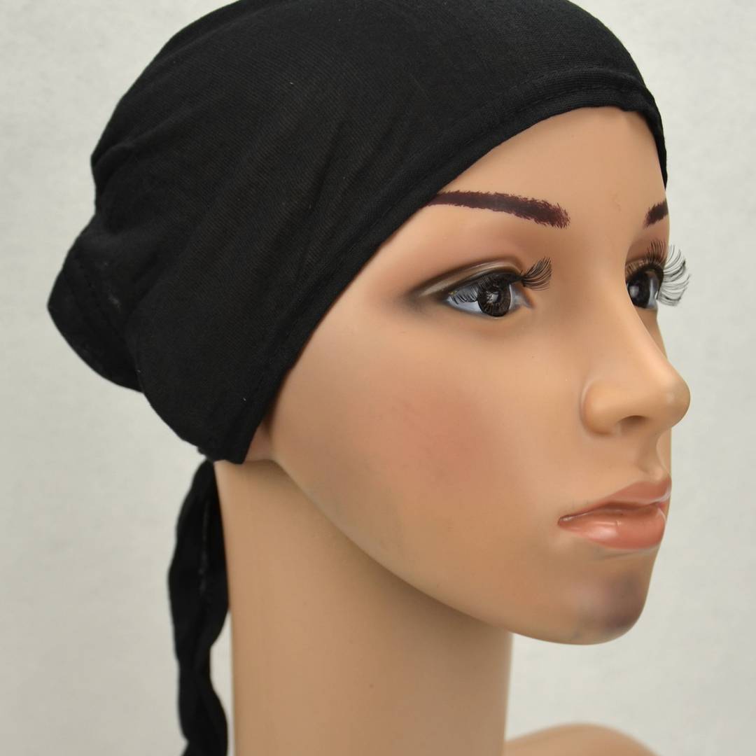 Bonnet Cap Hijab Underscarf (Tie) — Lock and Handle